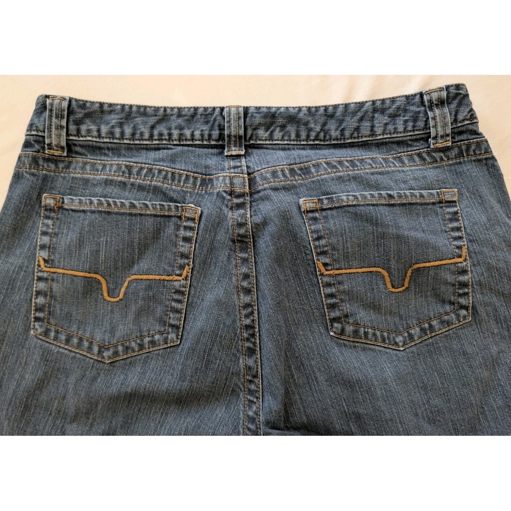 Kimes Ranch Betty Jeans Women's 16/32 (18/30) Mid Rise Straight Blue Denim USA - Picture 6 of 9